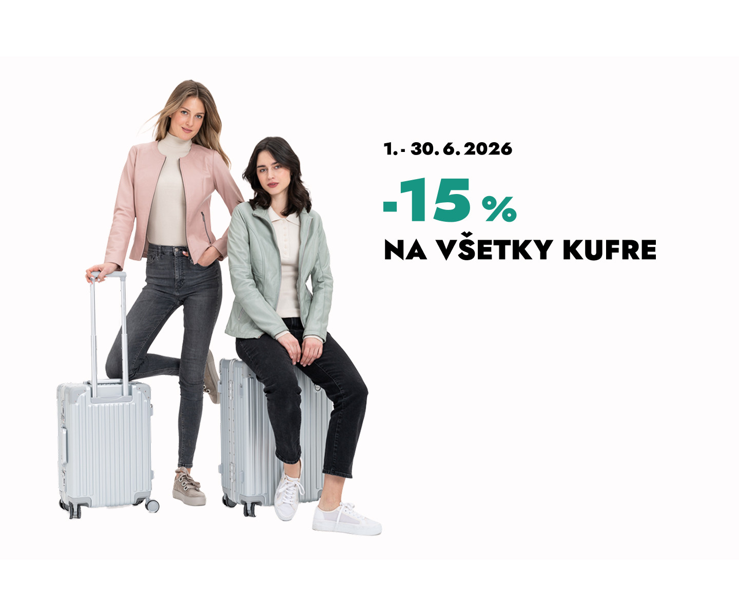 Kufry -15 % 1.-30.6.2026