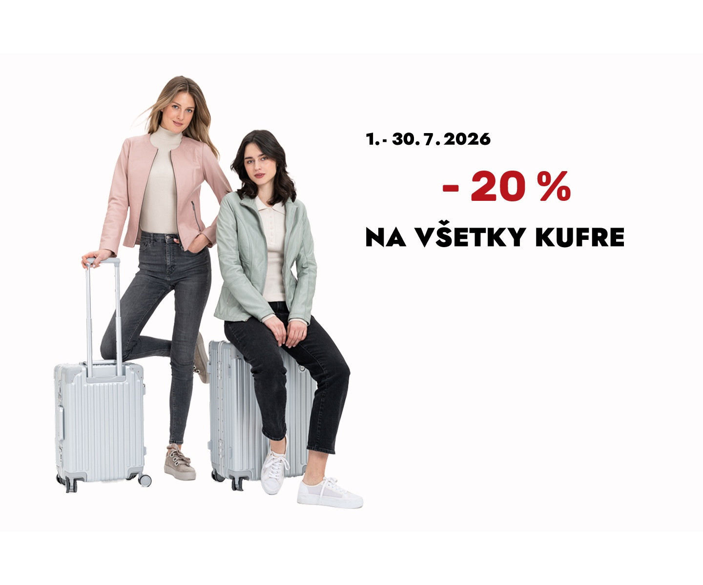 Kufry -20 % 1.-30.7.2026