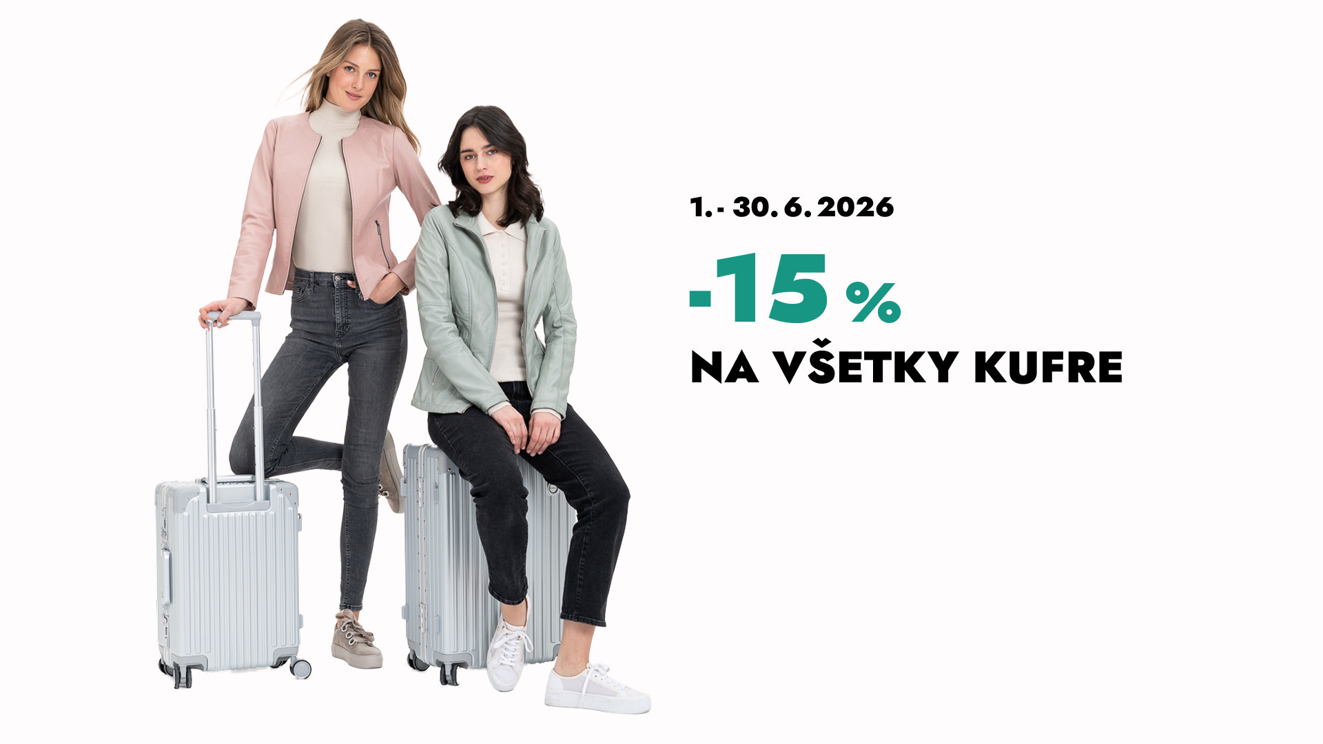 Kufry -15 % 1.-30.6.2026